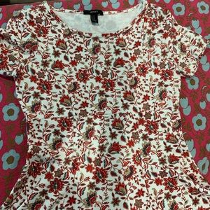 forever 21 floral mini dress